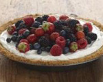 Mixed Berry Cream Pie