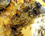 Baked Rice with Mushrooms