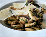 Mushroom, Lemon and Parsley Salad