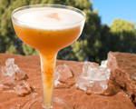 Nectarine and Amaretto Sour