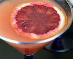 Non-Alcoholic Blood Orange Martini 