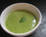 Non-Dairy Green Pea Soup