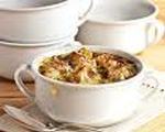 Onion-mushroom soup