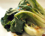 Pan Fried Baby Bok Choy