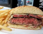 Pastrami-Cheese Burger