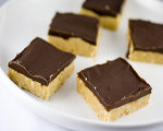 No Bake Peanut Butter Squares