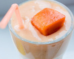 Peach and Papaya Smoothie