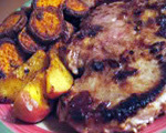 Peachy Glazed Ham
