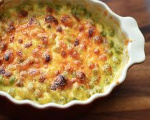 Creamy Peas Au Gratin