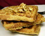 Crunchy Pecan Waffles