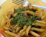 Penne with Pesto alla Trapanese