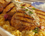 Pina Colada Pork Chops