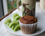 Pineapple Raisin Bran Muffins