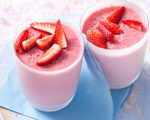 Pomegranate and Strawberry Mousse