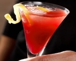 Pomegranate Champagne Cocktail