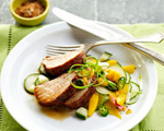 Image of Pork Tenderloin With Mango Salad, SheKnows