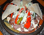 Steak and Blue Cheese Quesadillas