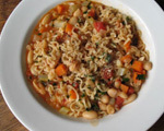 Ramen Noodle Fagioli