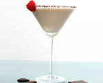 Raspberry Chocolate Cheesecake Martini