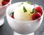 Raspberry-Lemon Sundaes