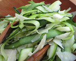 Raw Zucchini Salad 