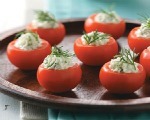 Crabmeat-Stuffed Cherry Tomatoes