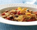 Farfalle Pasta with Baby Spinach and Roasted Red Peppers