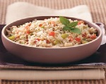 Rice Salad with Peas and Tomatoes