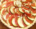 Colorful Vegetable Tart