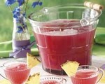 Peach Rhubarb Punch