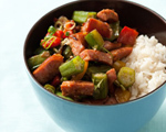 Rice and Beans with Okra and Kielbasa