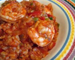 Rice and Shrimp Dish
