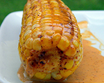 Roasted Corn in Chile Coconut Milk