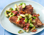 Roasted Spiced Chicken Thighs