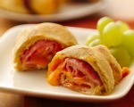 Baked Ham & Cheese Rolls