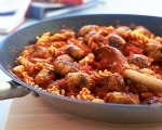 Curly Fusilli Pasta with Sweet Sausage