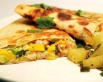 Mango & Goat Cheese Quesadillas