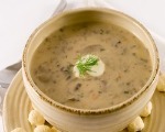 Creamy Mushroom & Fresh Ginger Soup