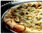 Gourmet Mushroom & Pesto Pizza