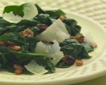 Sauteed Spinach with Pine Nuts