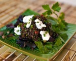 Green Lentils with Feta
