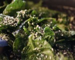 Steamed Spinach with Sesame Seeds