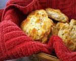 Brie and Chive Biscuits