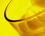 Rum, Coconut and Lemon Cocktail  