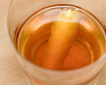 Rye and Cognac Sazerac Cocktail