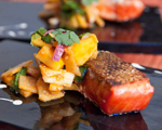 Salmon with Jicama and Mango Salad