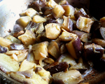 Sautéed Eggplant with Basil