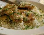 Baked Chicken Scampi and Rice