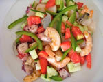 Hot Seafood Salad