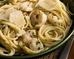 Shrimp and Spaghetti with Fresh Herbs